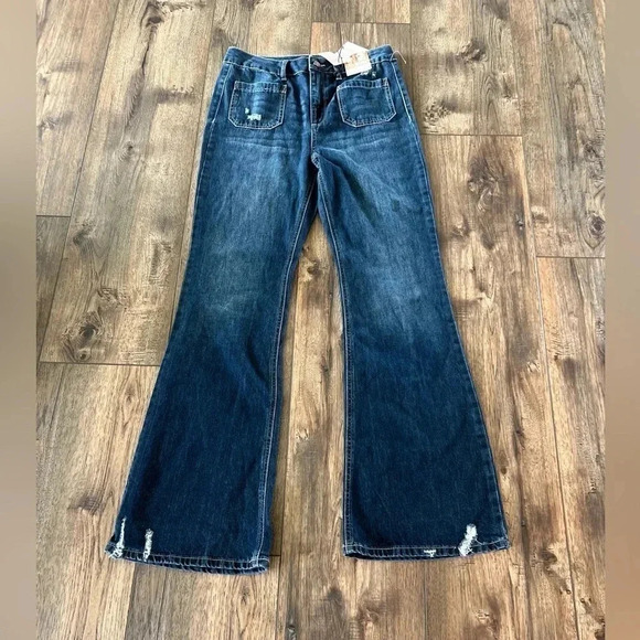 NWT Sincerely Jules Women’s Super High Rise Jeans Size 9/29 - Picture 11 of 16